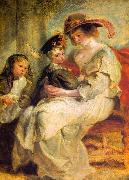 Peter Paul Rubens Helene Fourment and her Children, Claire-Jeanne and Francois china oil painting artist